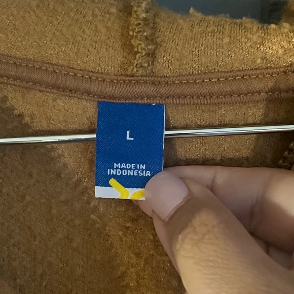 JoyLab Teddy Bear Pullover Sweater w/Hood - Picture 4 of 4